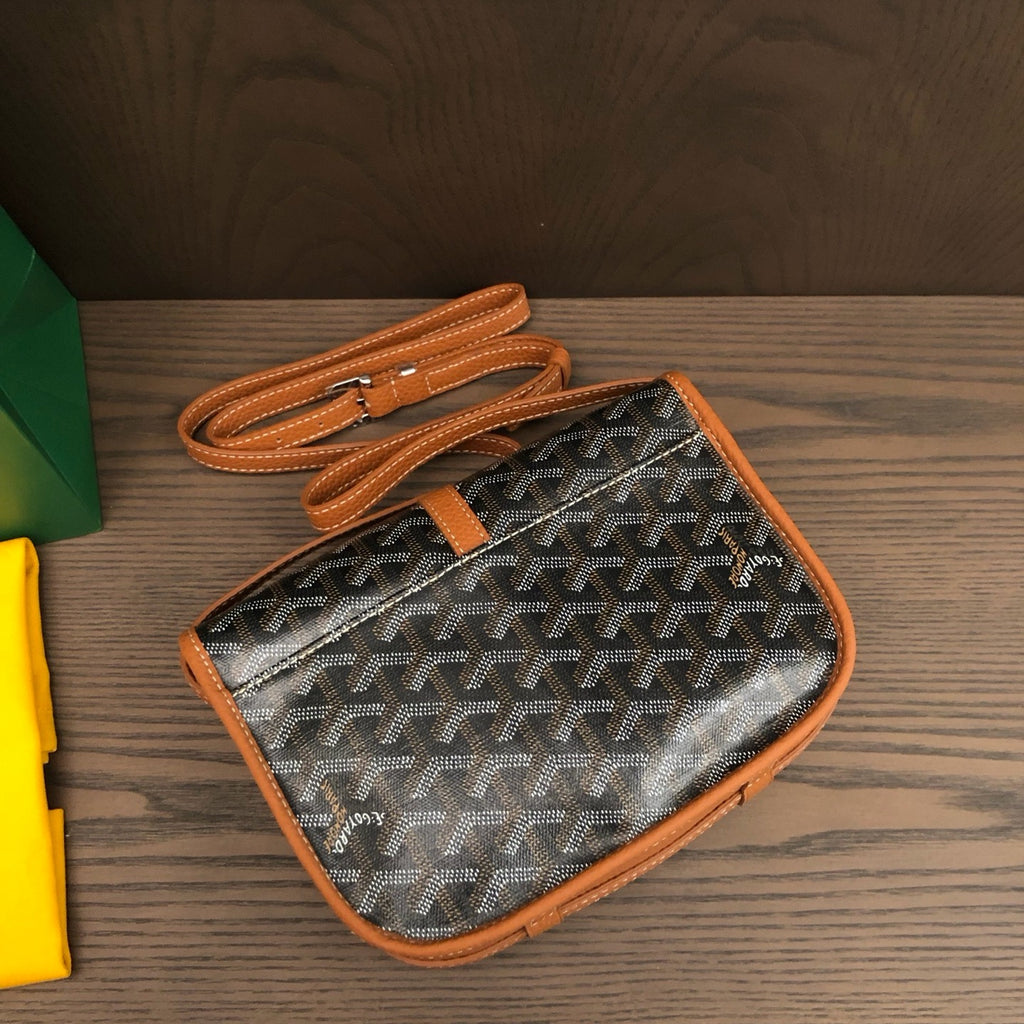 Goyard Belvedere PM Black and Tan 3