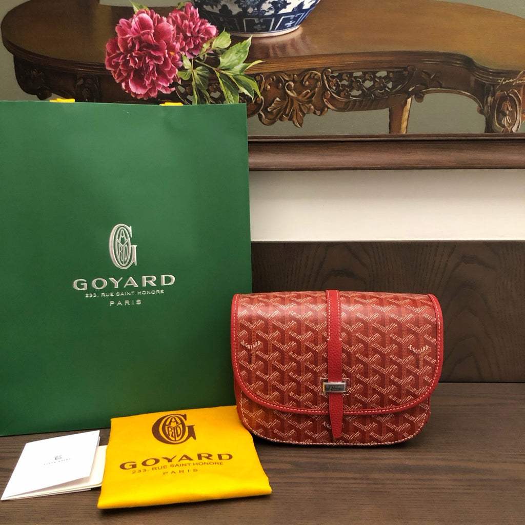 Goyard Belvedere PM Red 1