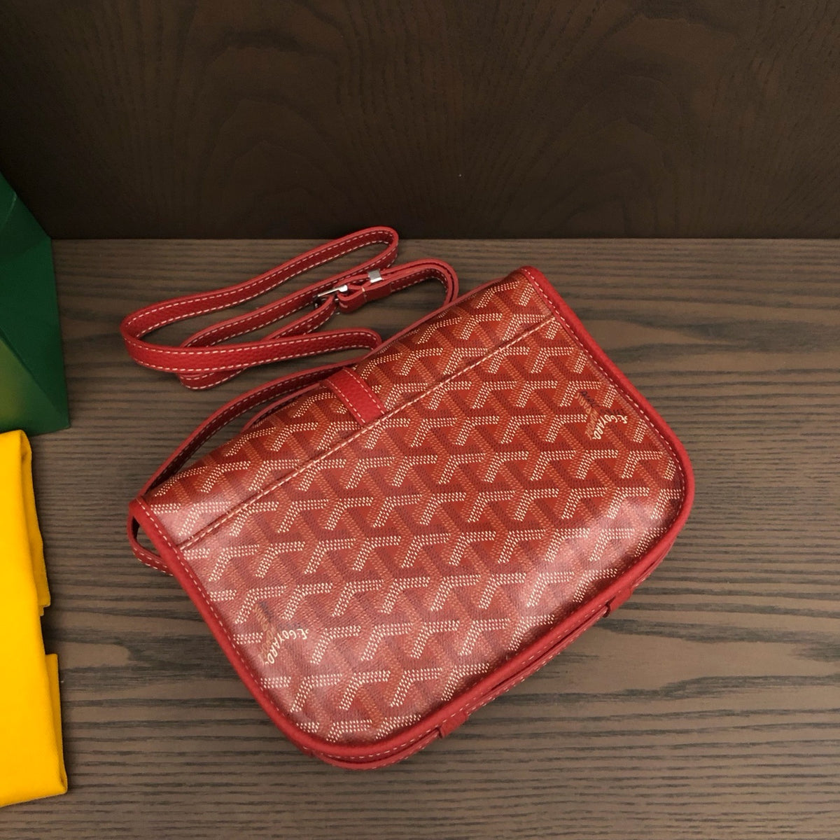 Goyard Belvedere PM Red 3