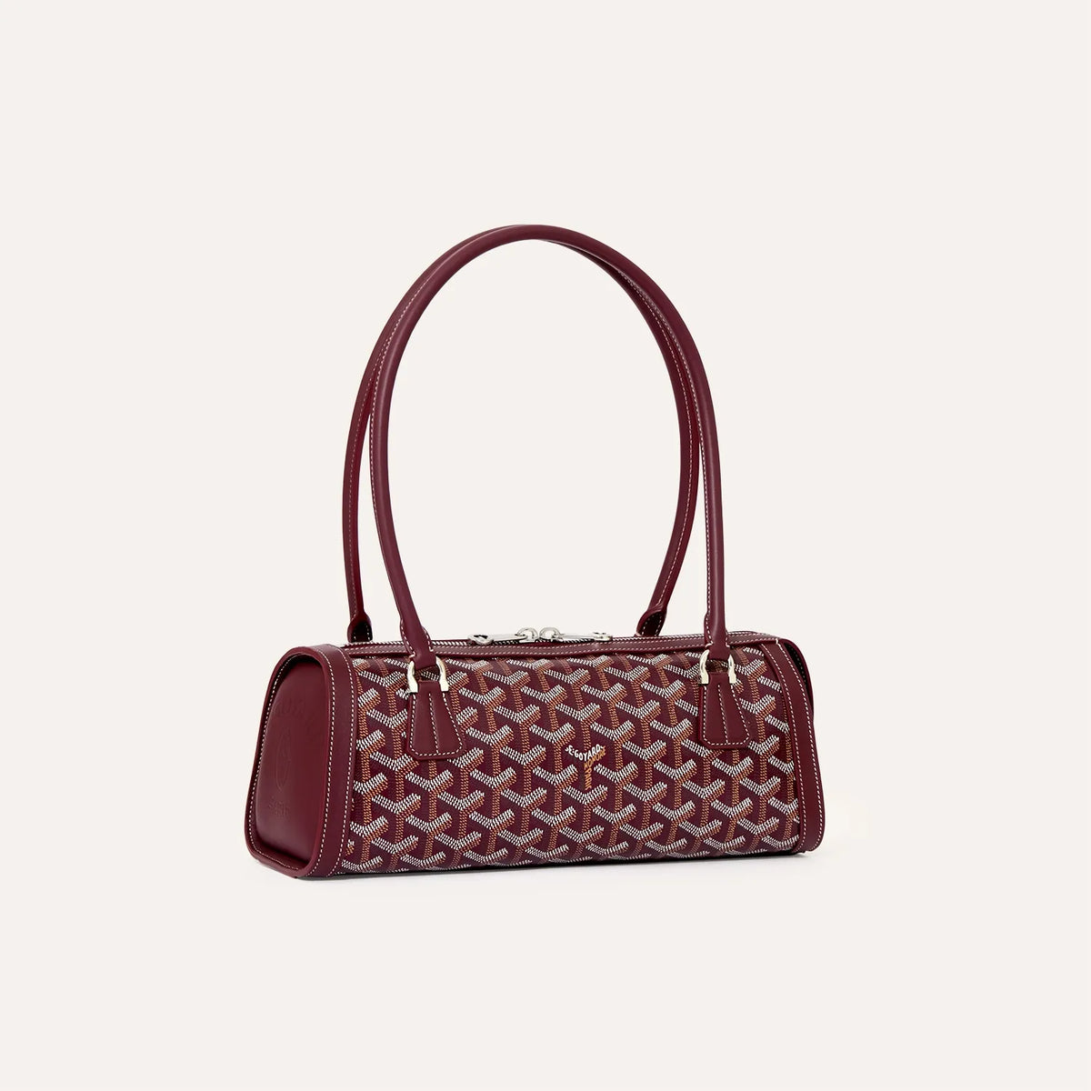 Goyard Bonbonnière Bag in Burgundy