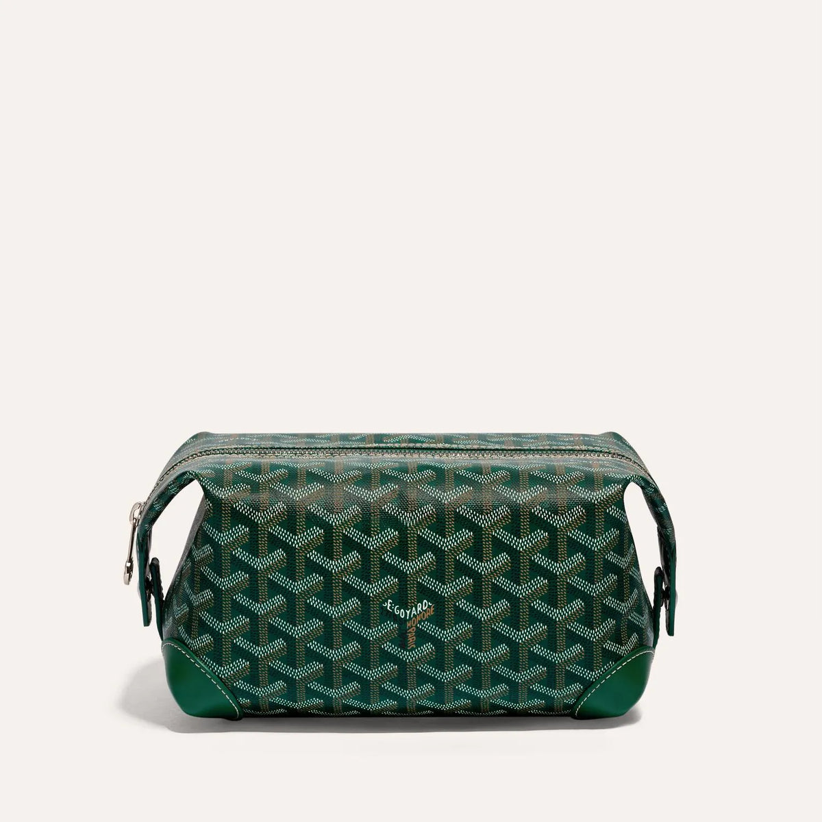 Goyard Bowling 25 Toiletry Bag in Green, view 2