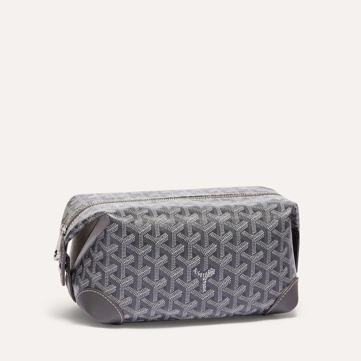 Goyard Bowling 25 Toiletry Bag in Grey, view 1
