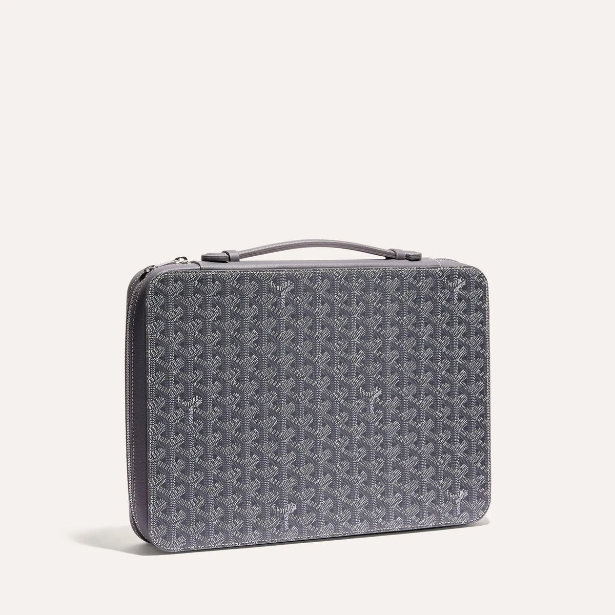 Goyard Compagnon Universel A4 in Grey, view 1