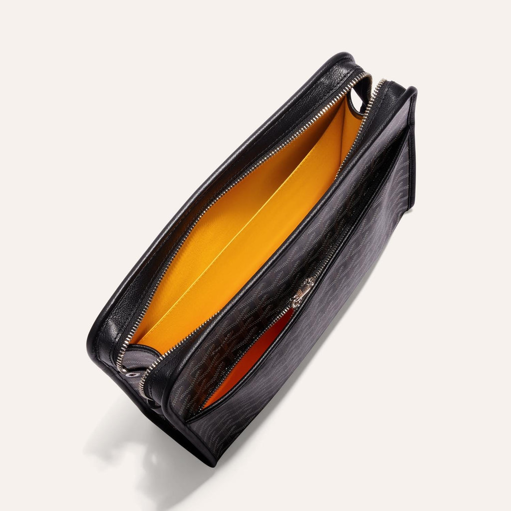 Goyard Jouvence GM Toiletry Bag in Black, view 3