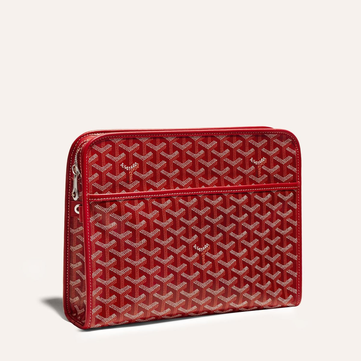 Goyard Jouvence GM Toiletry Bag in Red, view 1