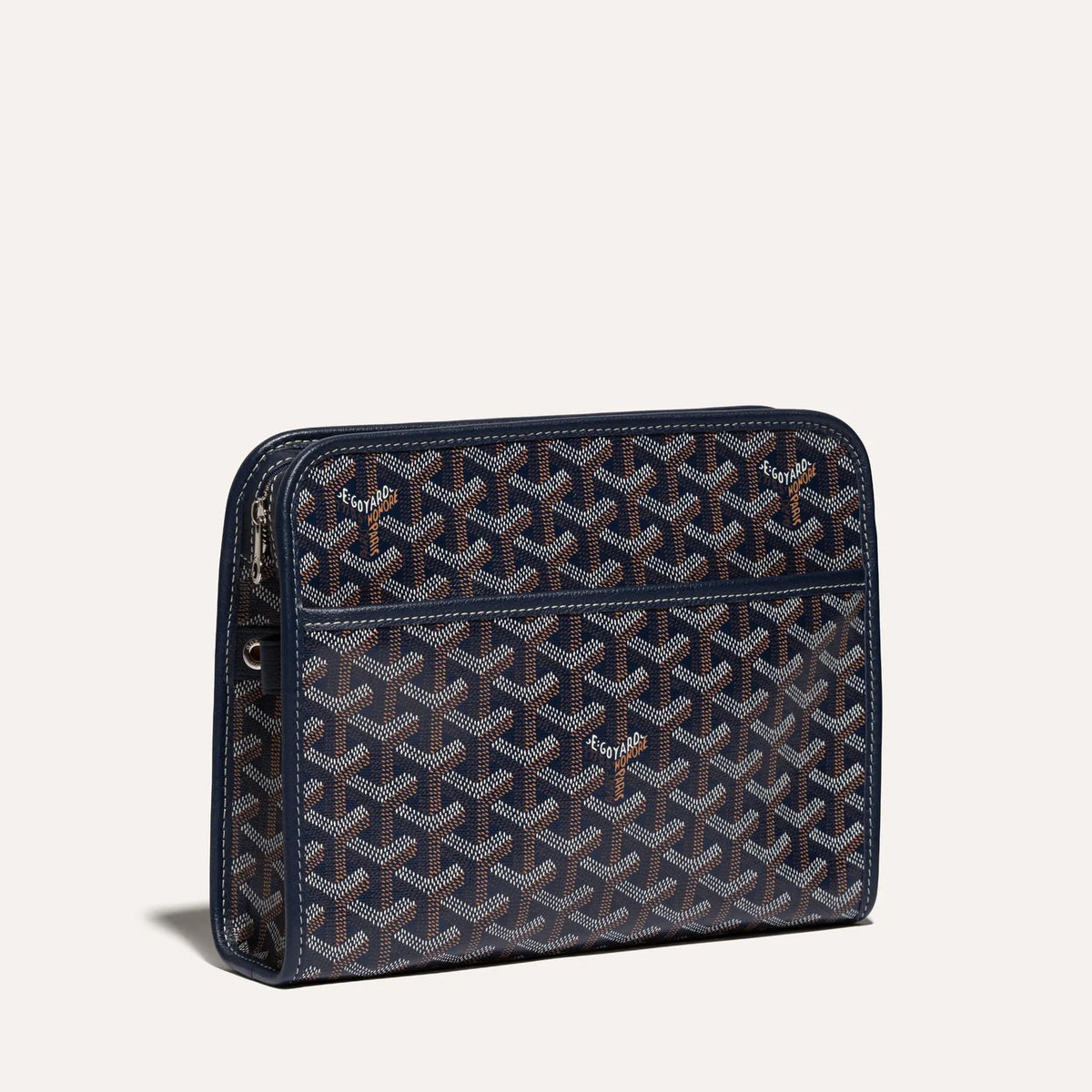 Goyard Jouvence MM Toiletry Bag in Navy Blue, view 1