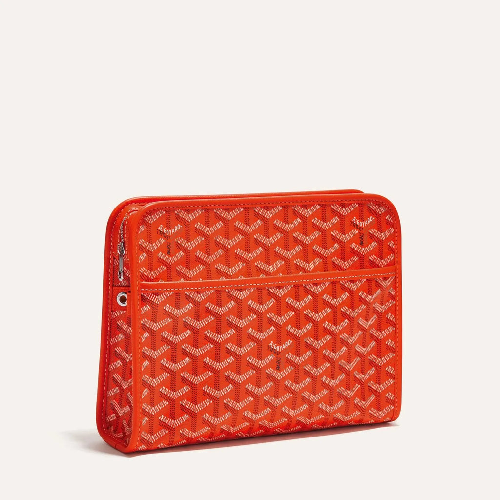 Goyard Jouvence MM Toiletry Bag in Orange, view 1