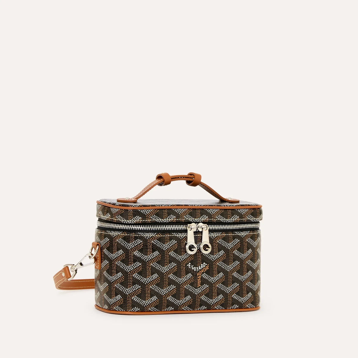 Goyard Muse Mini Vanity - Black & Tan