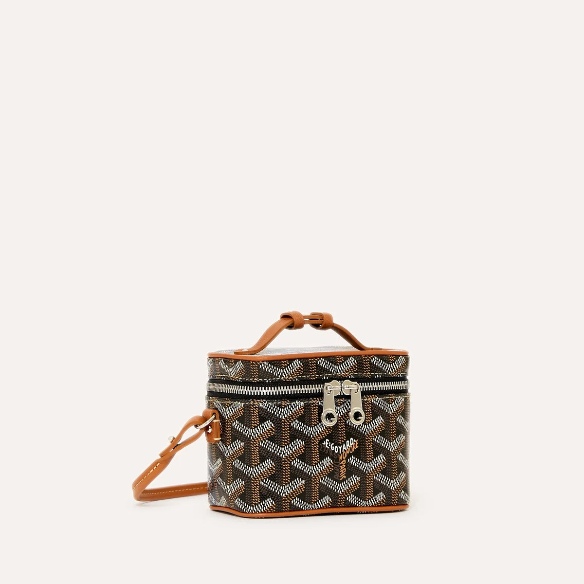 Goyard Muse Nano Vanity - Black & Tan