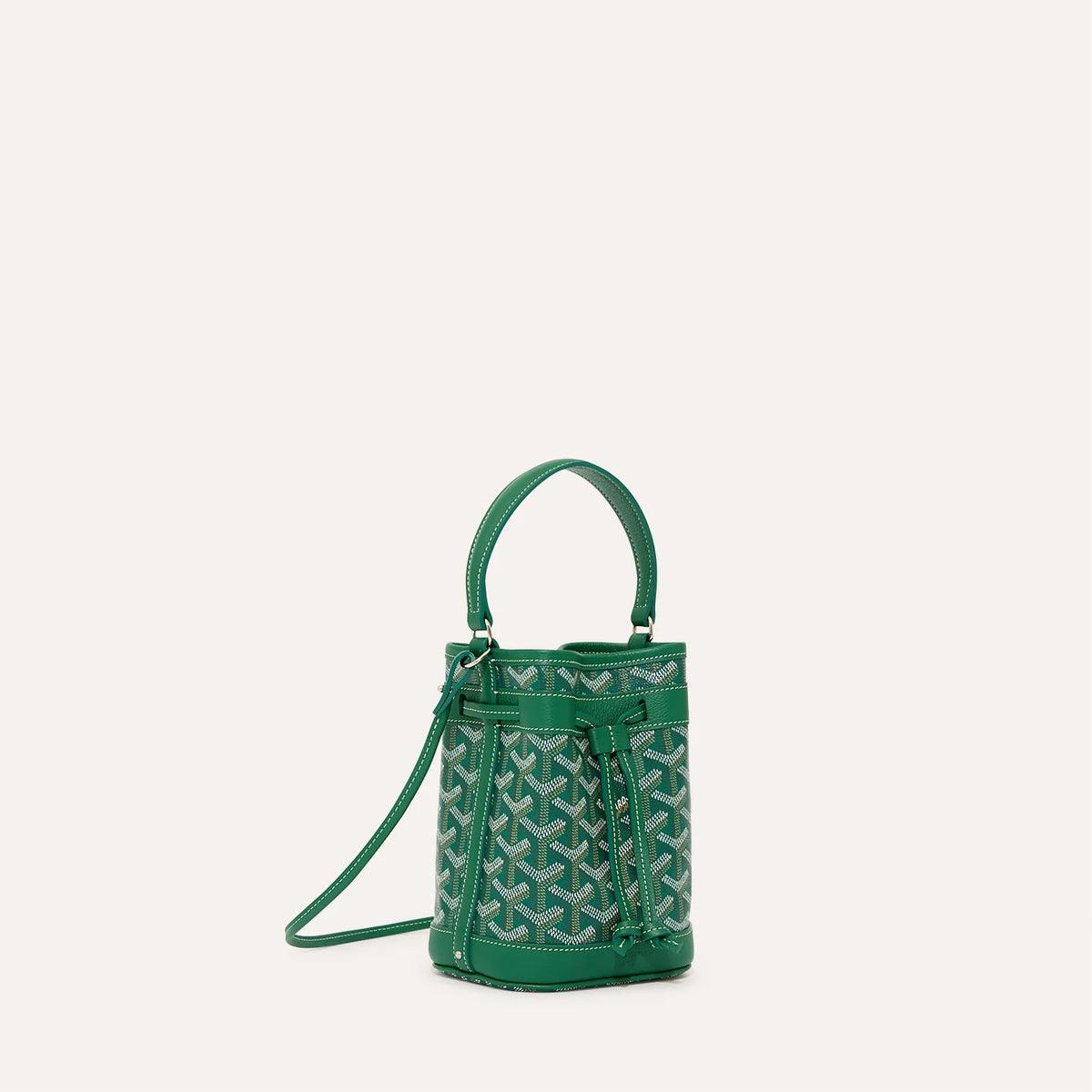 Goyard Petit Flot Mini Bucket Bag in Green