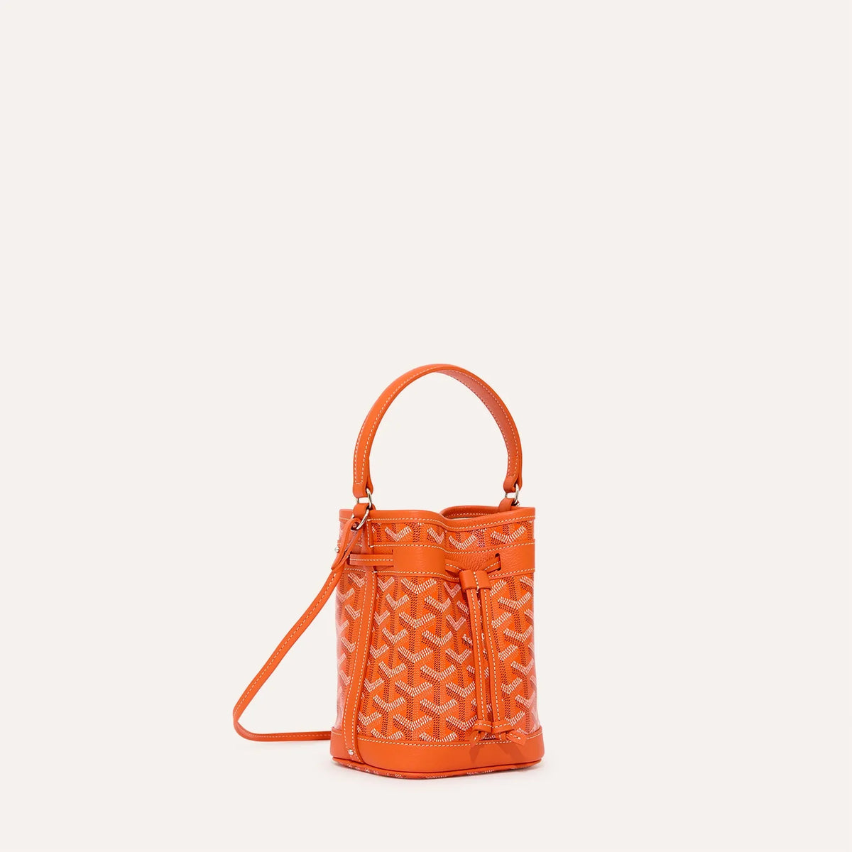 Goyard Petit Flot Mini Bucket Bag in Orange