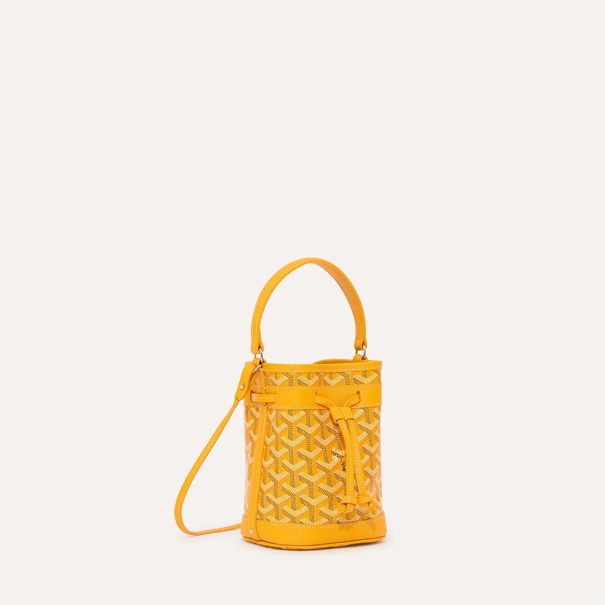 Goyard Petit Flot Mini Bucket Bag in Yellow