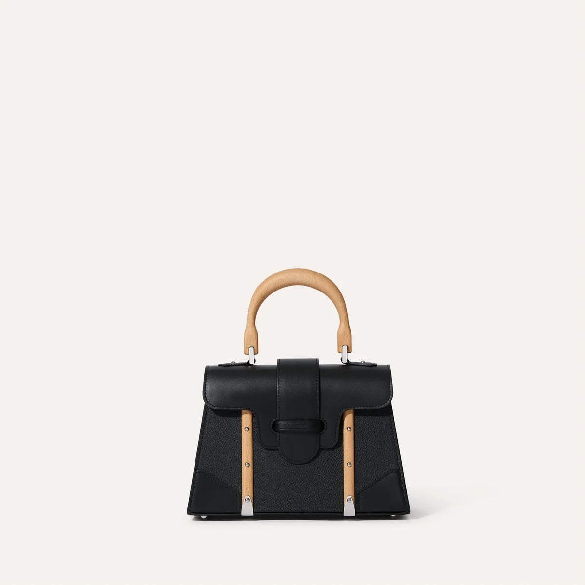 Goyard Saïgon Mini Bag in Black - front view