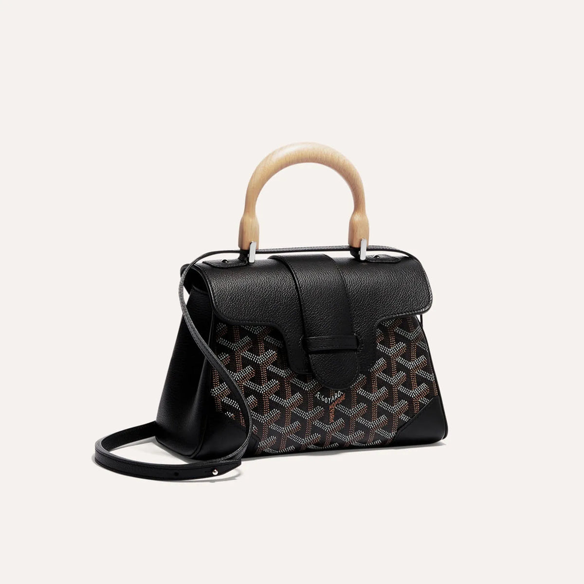 Goyard Saïgon Souple Mini Bag in Black