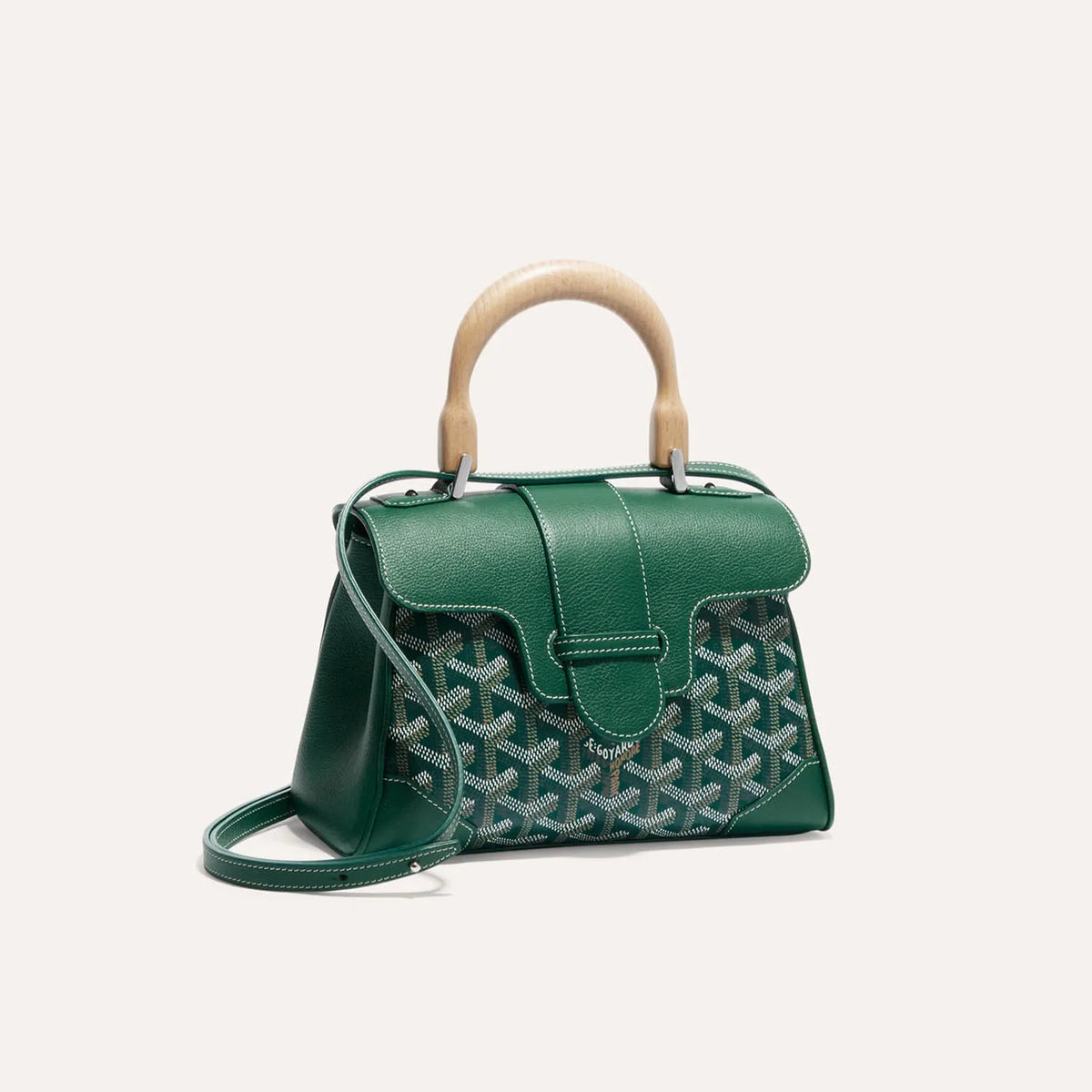 Goyard Saïgon Souple Mini Bag in Green