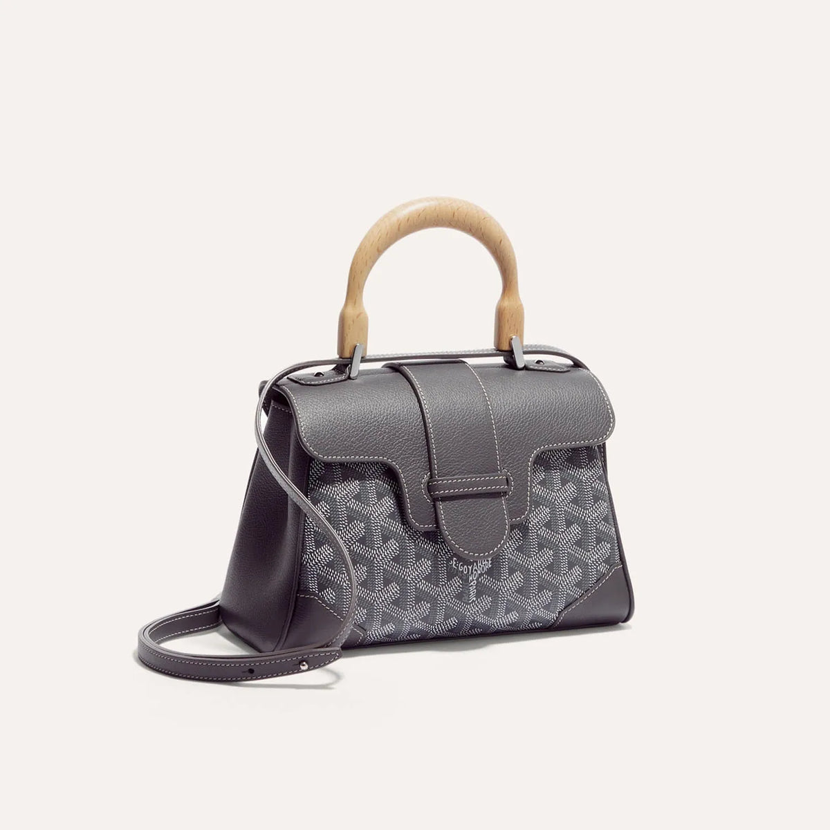 Goyard Saïgon Souple Mini Bag in Grey
