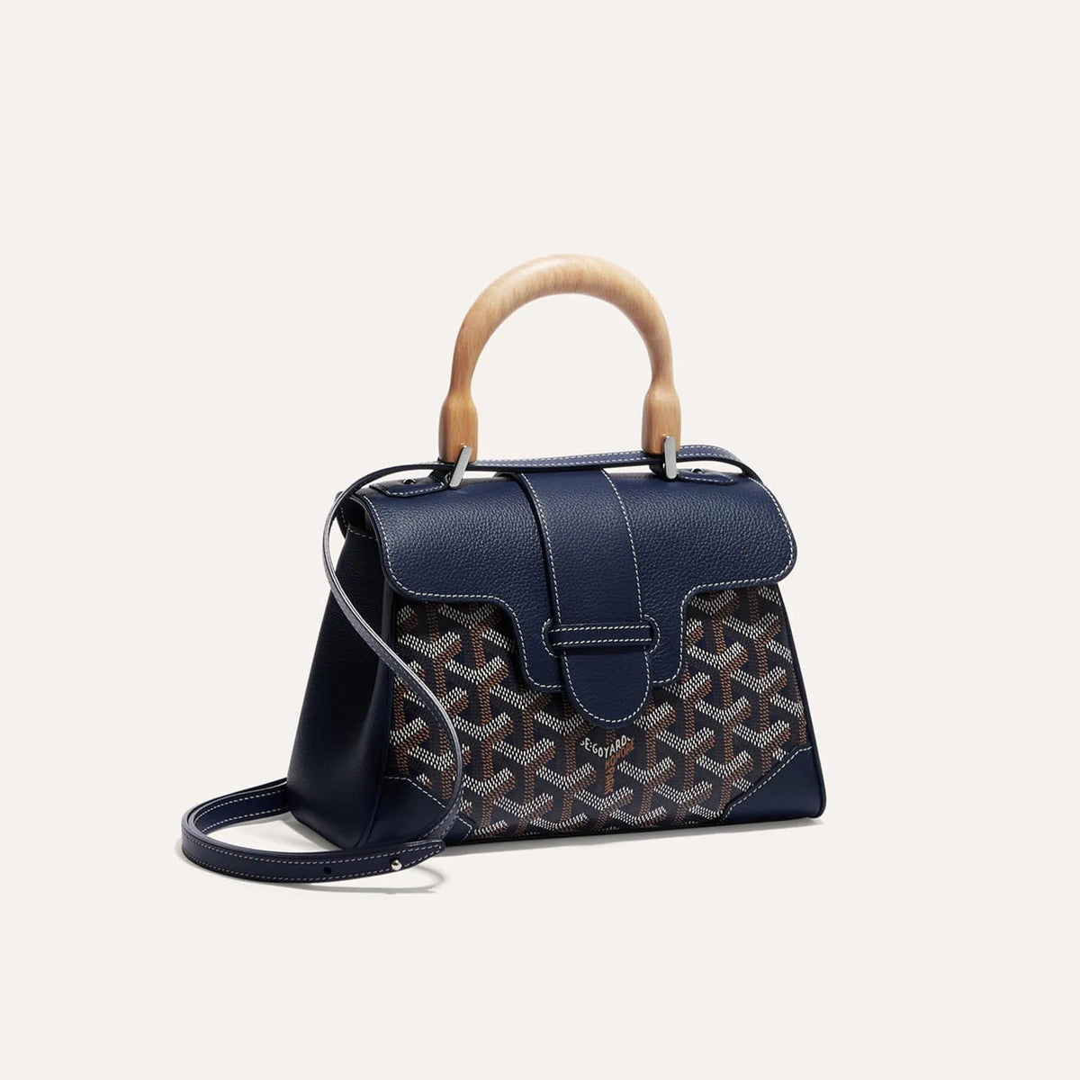 Goyard Saïgon Souple Mini Bag in Navy Blue