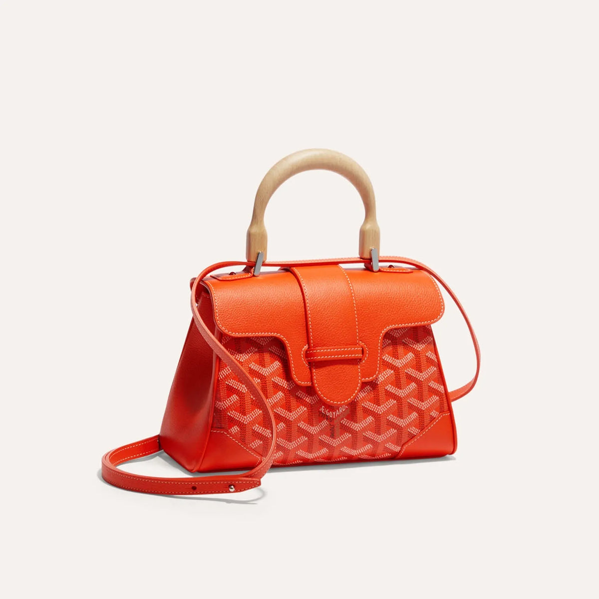 Goyard Saïgon Souple Mini Bag in Orange
