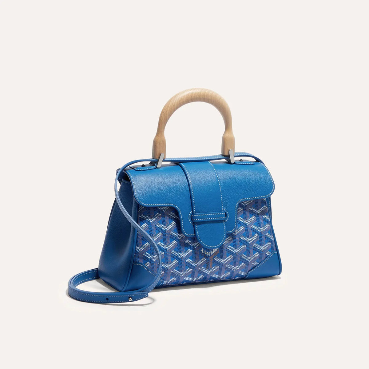 Goyard Saïgon Souple Mini Bag in Sky Blue