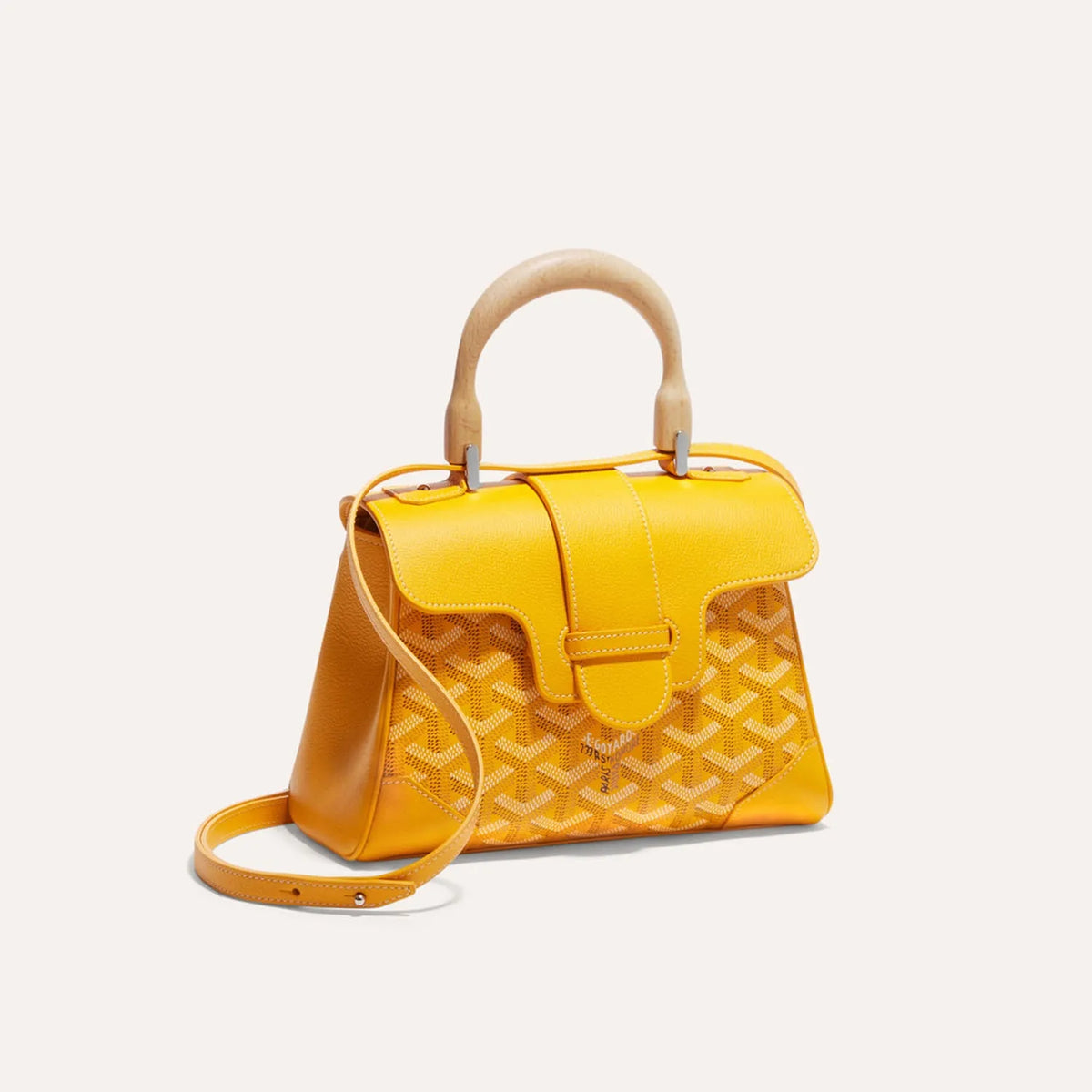 Goyard Saïgon Souple Mini Bag in Yellow