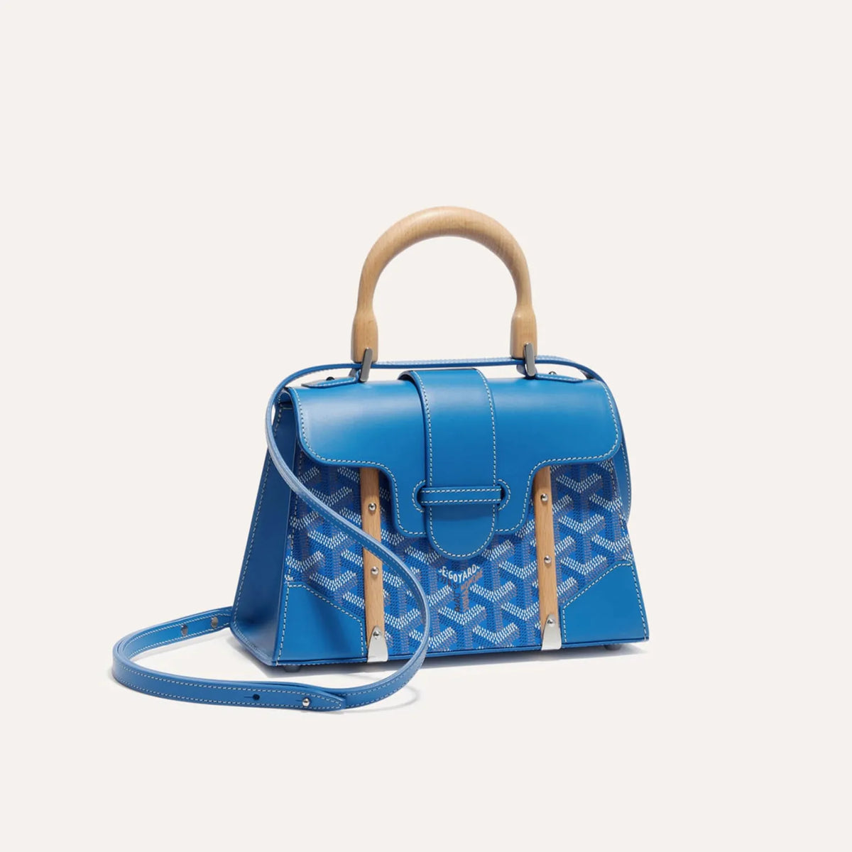 Goyard Saïgon Structuré Mini Bag in Sky Blue