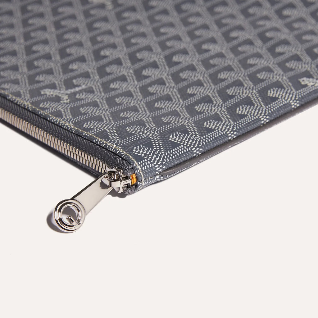 Goyard Sénat MGM Pouch in Grey, view 3
