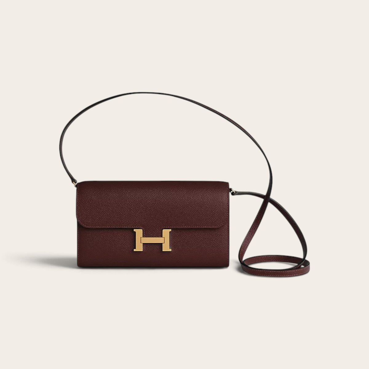 Hermès Constance To Go – Rouge Sellier