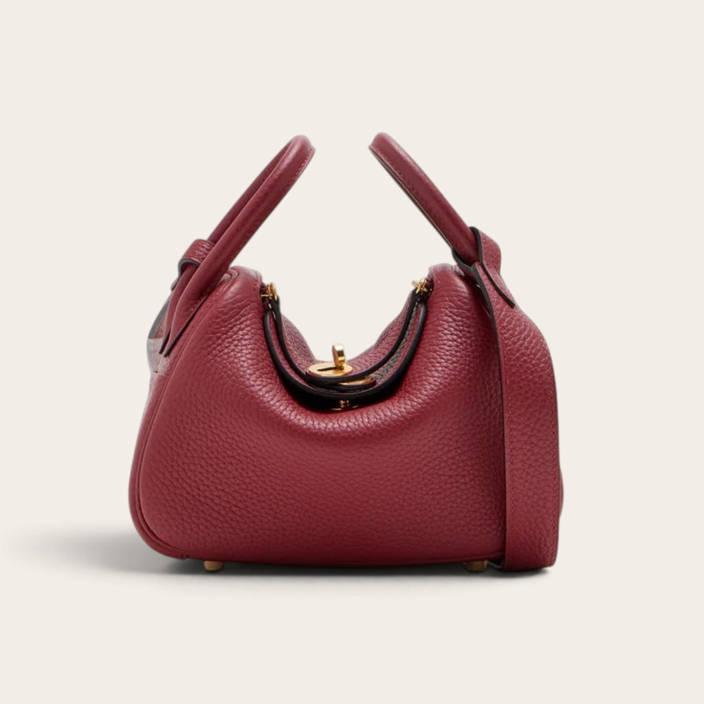 Hermès Lindy Mini – Burgundy