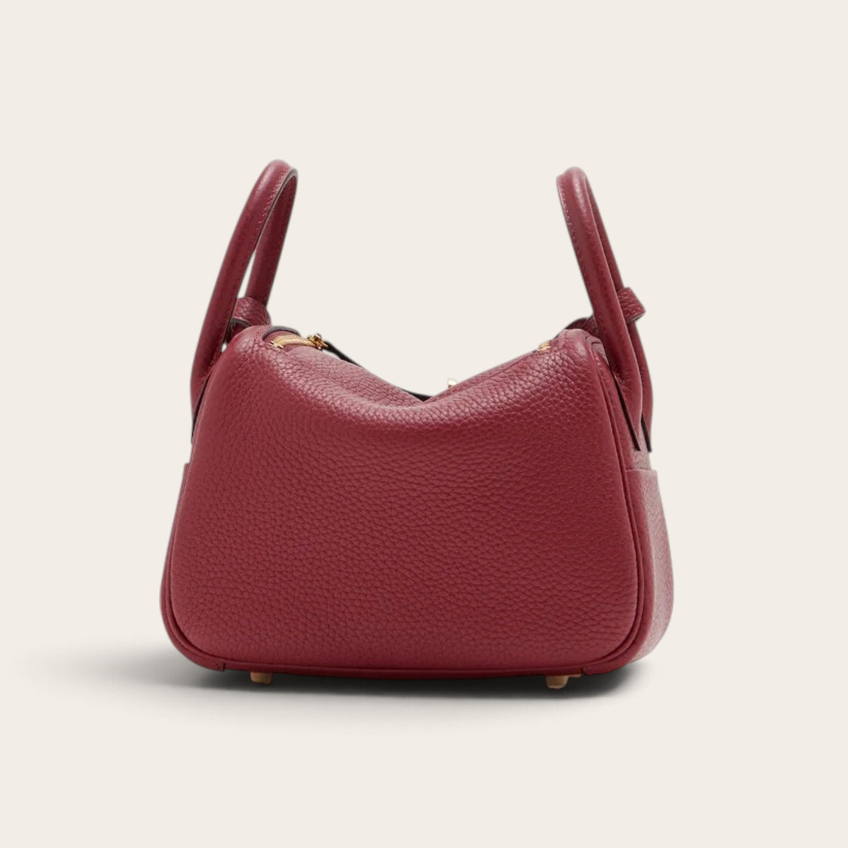 Hermès Lindy Mini – Burgundy – Image 2