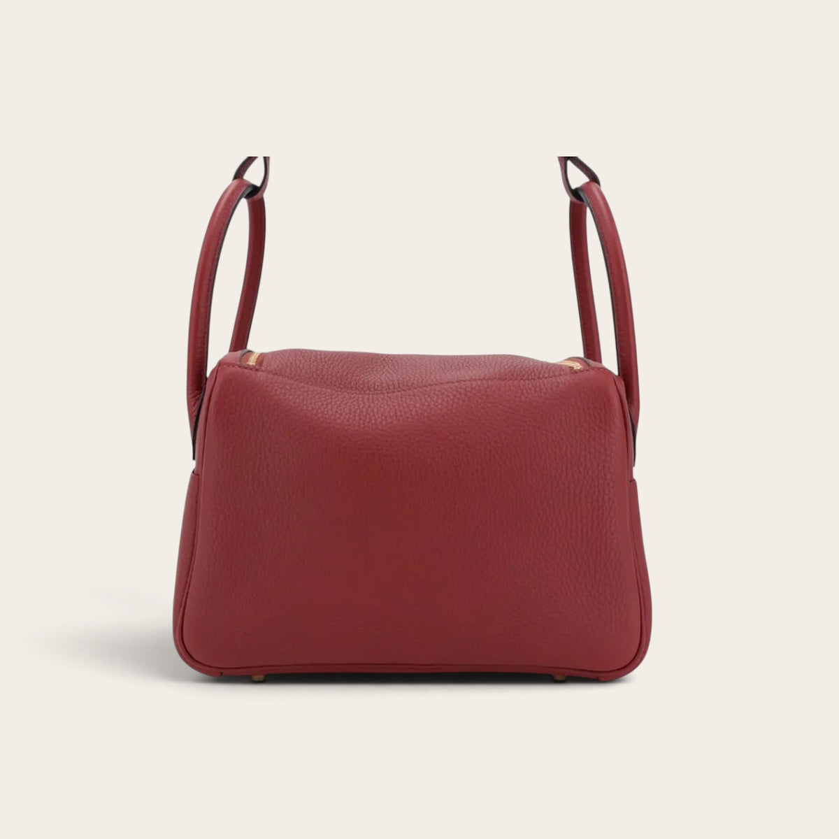 Hermès Lindy Mini – Champagne Red – Image 2