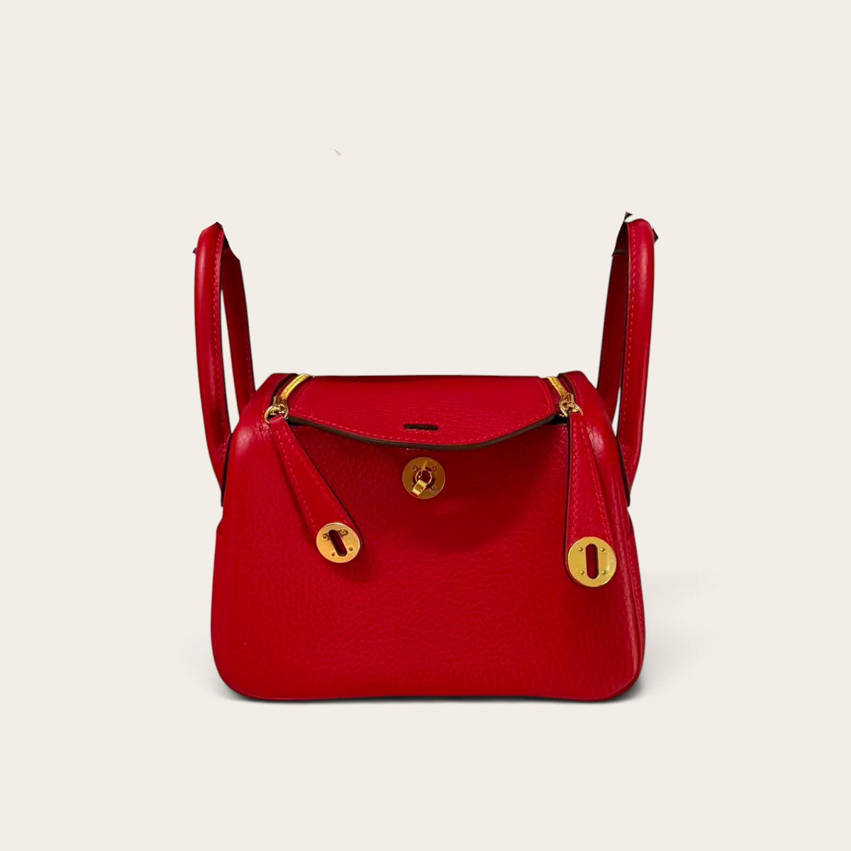Hermès Lindy Mini – Red