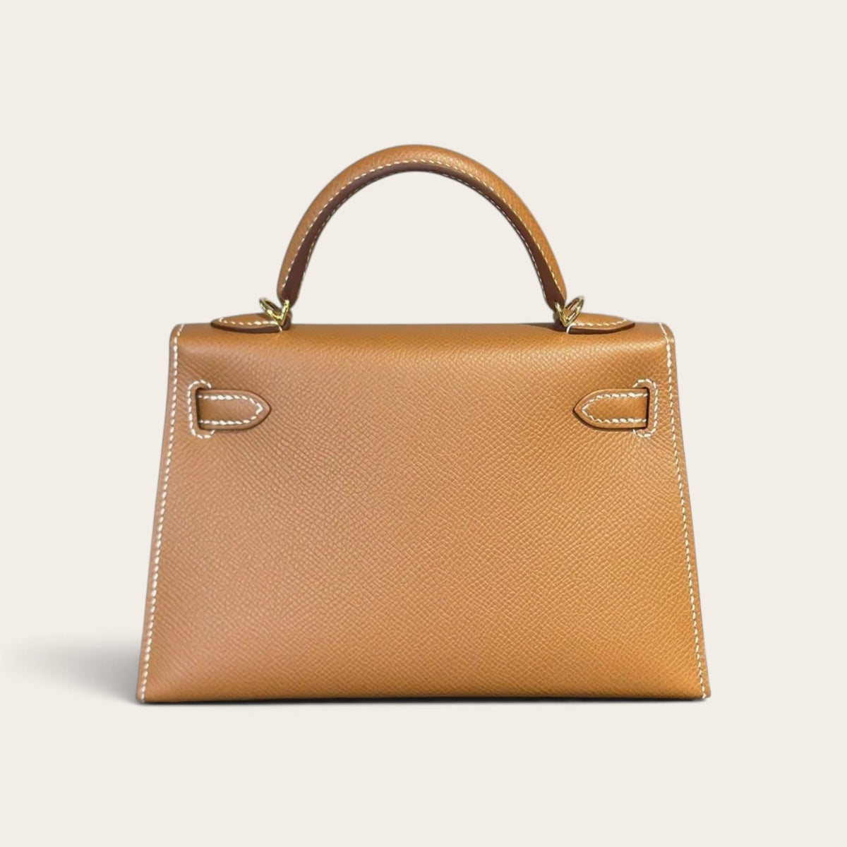 Hermès Mini Kelly – Camel – Image 2