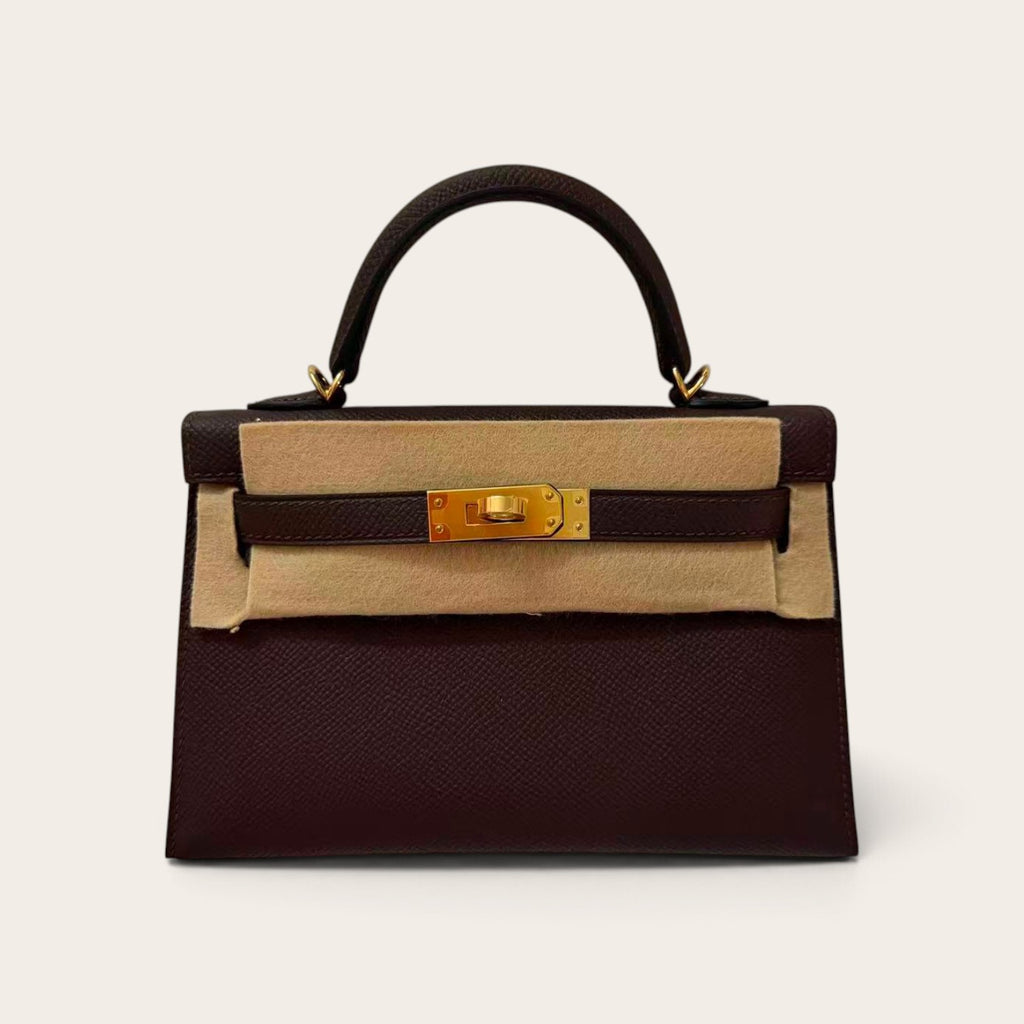 Hermès Mini Kelly – Dark Brown