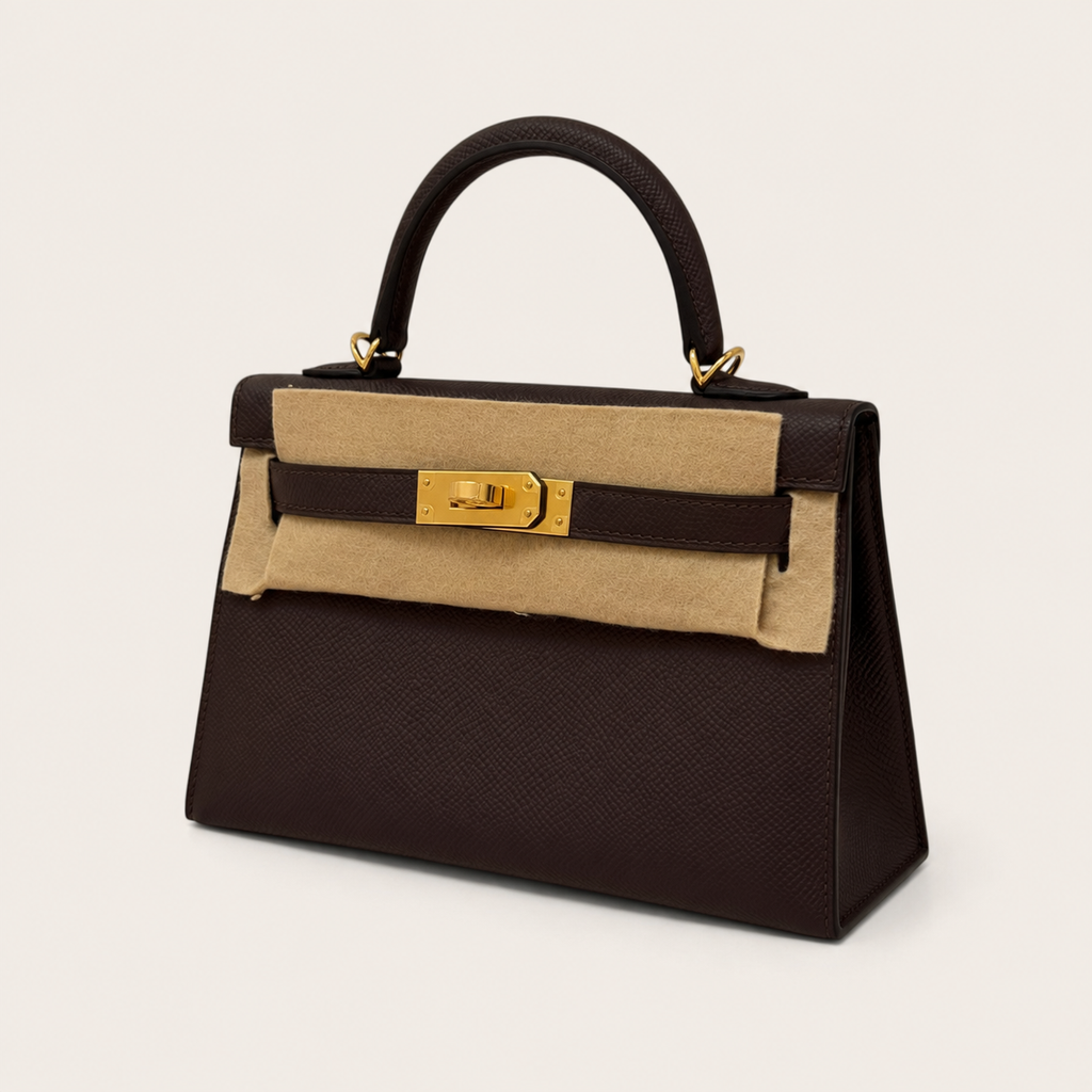 Hermès Mini Kelly – Dark Brown – Image 2