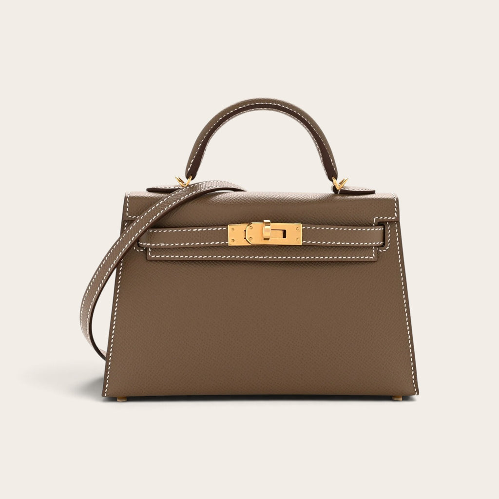 Hermès Mini Kelly – Dark Gray