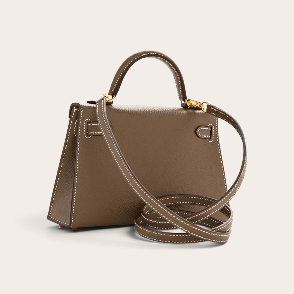 Hermès Mini Kelly – Dark Gray – Image 2