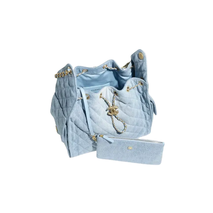 Chanel 25 Handbag 25S Denim Medium