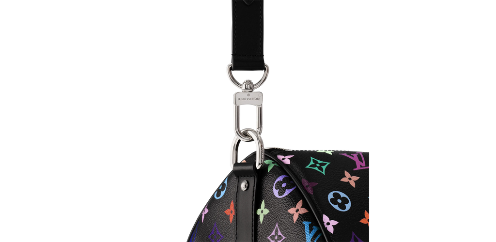 Louis Vuitton x Takashi Murakami Keepall Bandouliere - 50 Black Multicolored