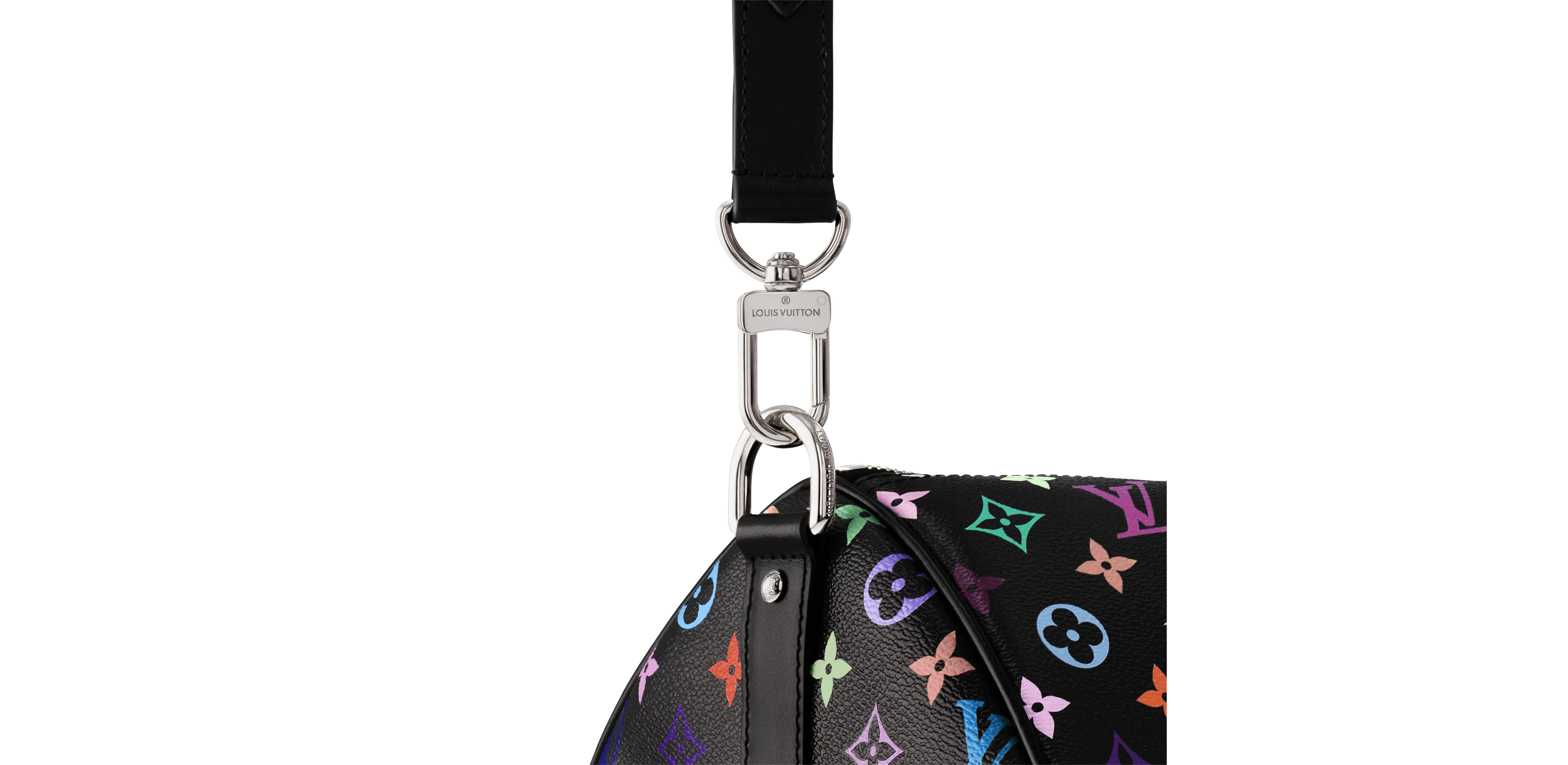 Louis Vuitton x Takashi Murakami Keepall Bandouliere - 50 Black Multicolored