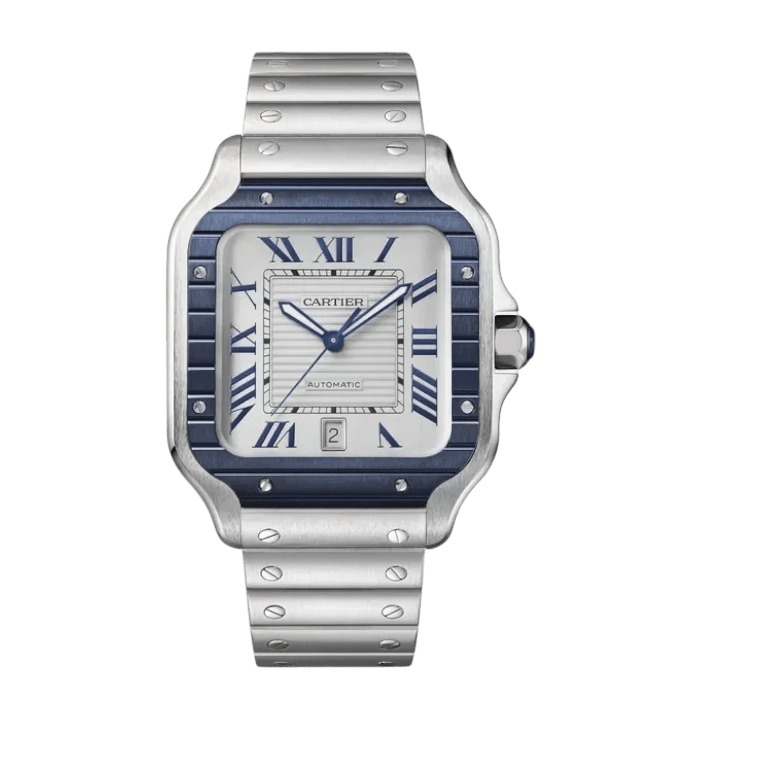 Santos de Cartier Watch Large Model 40mm Stainless Steel