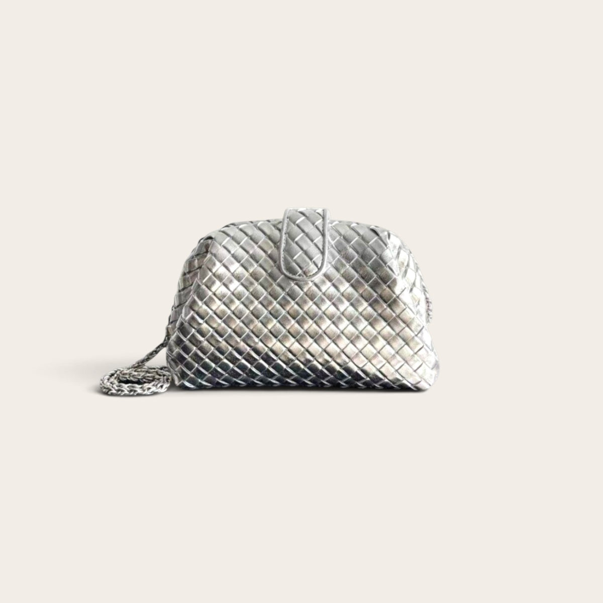 Bottega Veneta Lauren 1980 Silver