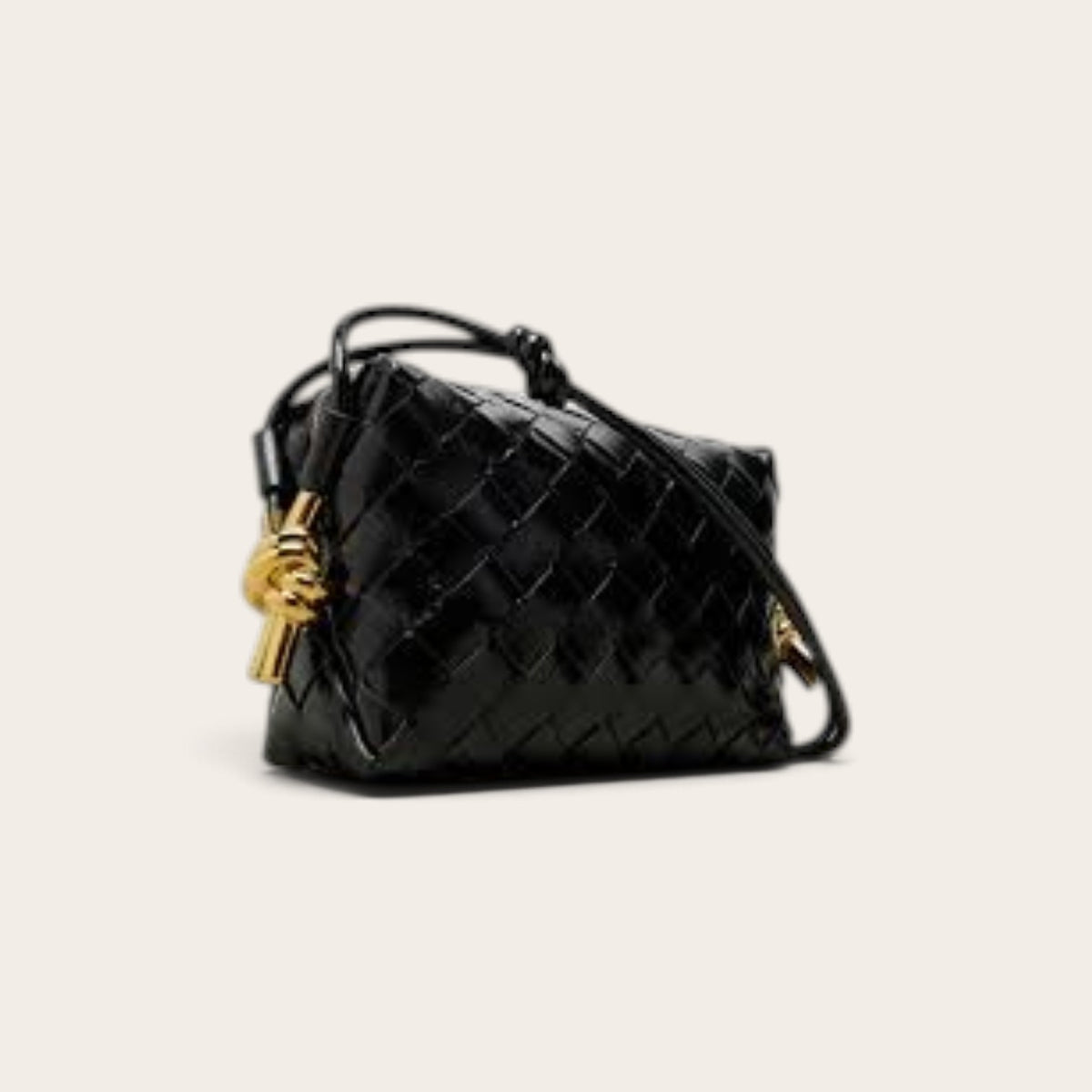 Bottega Veneta Loop Bag Black detail