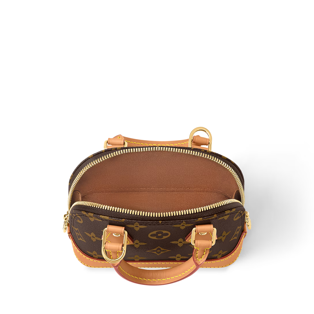Louis Vuitton Alma Mini Monogram – Classic Structured Handbag