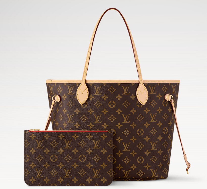 Louis Vuitton Neverfull MM with removable pouch
