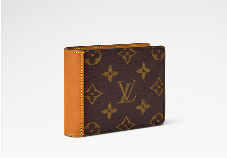 Multiple Wallet Monogram Canvas front