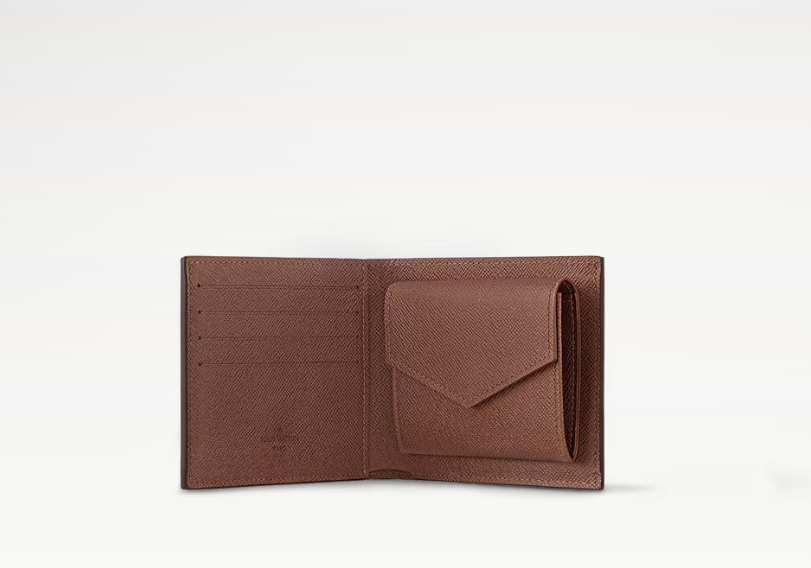 Louis Vuitton Marco Wallet Monogram interior view