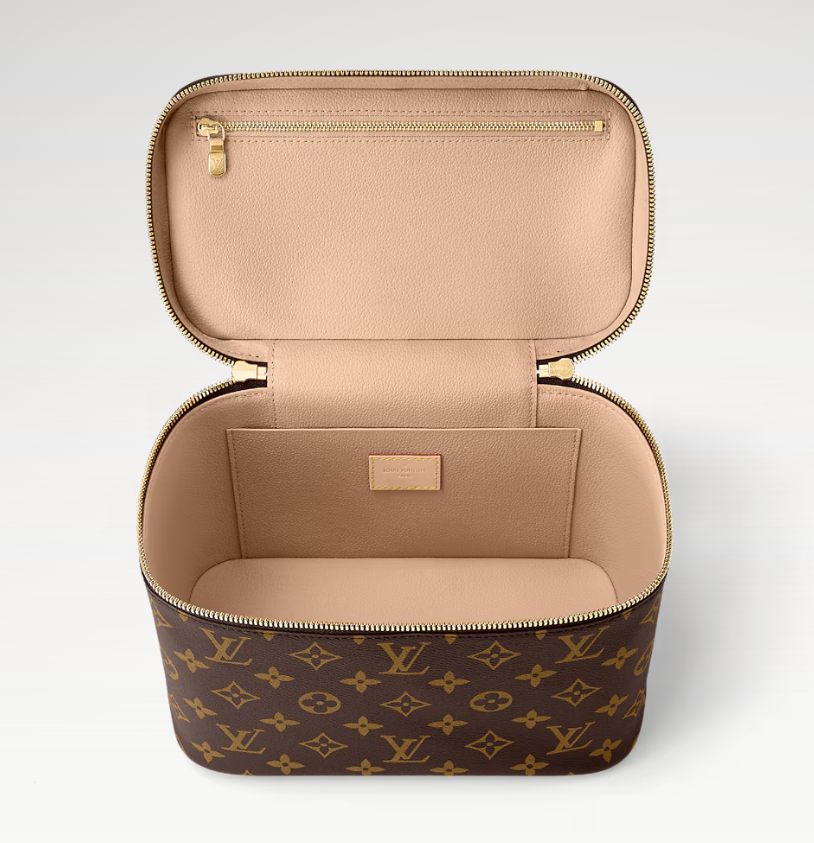 Louis Vuitton Nice BB Monogram Canvas interior view