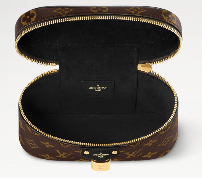 Louis Vuitton Vanity Chain Pouch interior view