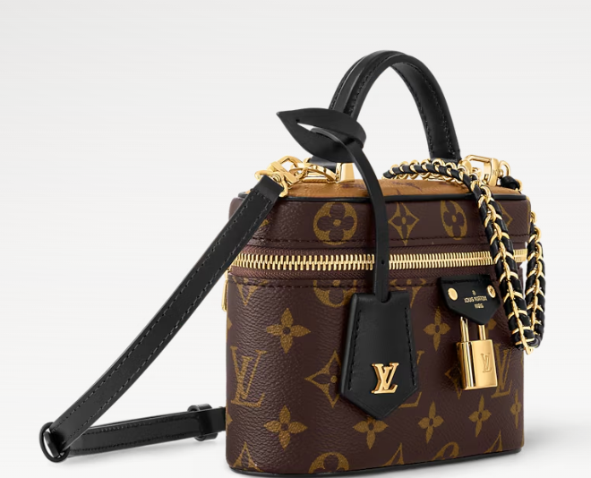 Louis Vuitton Vanity Chain Pouch with strap and chain
