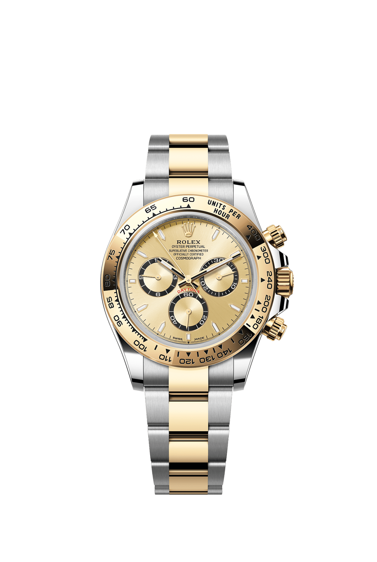 Cosmograph Daytona Oyster, 40 mm, Oystersteel and yellow gold